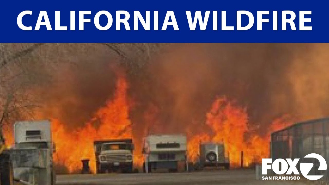California wildfire burns 1,250 acres, forces evacuations | KTVU
