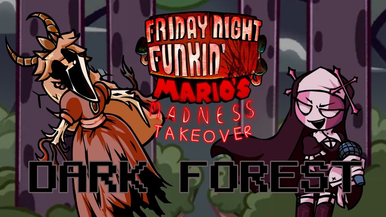 Princess vs Nun (FNF Dark Forest but Sarv sing it)