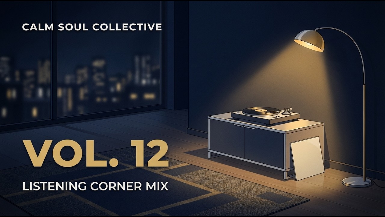 Neo Soul & R&B Mix (Cozy Vinyl Rainy Night) | VOL. 12 | 2-Hour Long Play | Calm Soul Collective