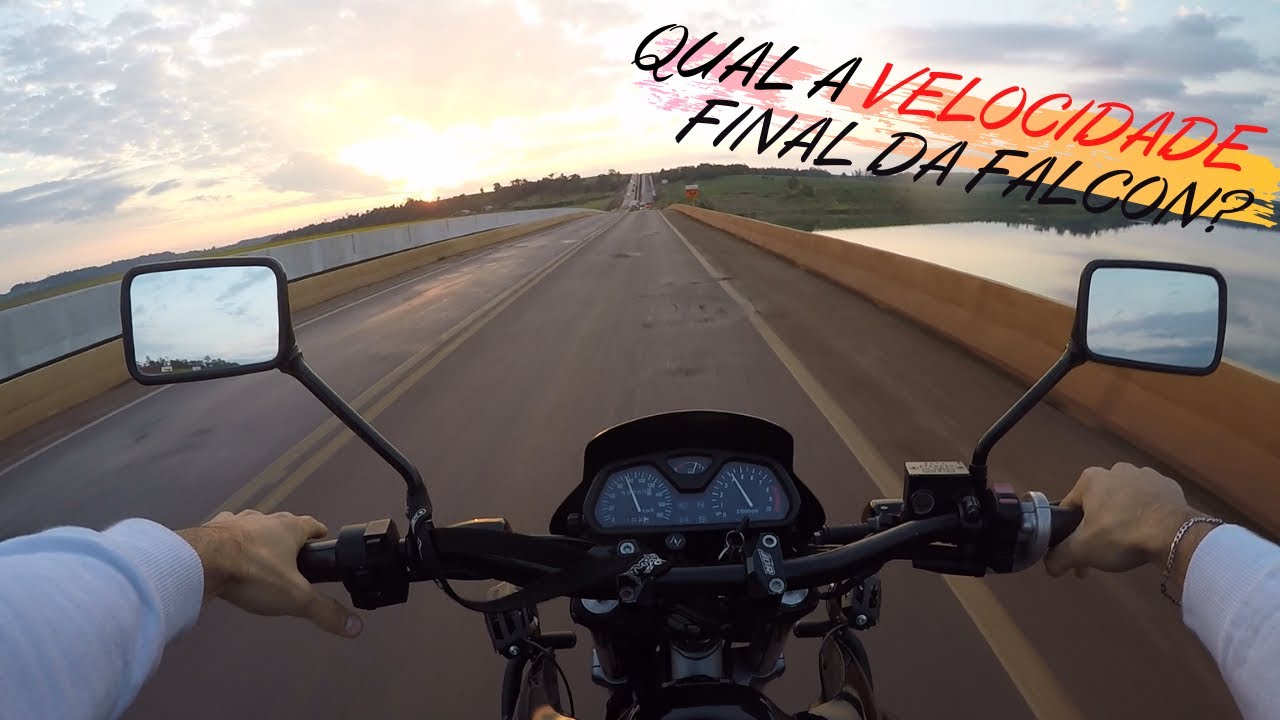 TOP SPEED NA FALCON - (VELOCIDADE REAL DA FALCON ORIGINAL)