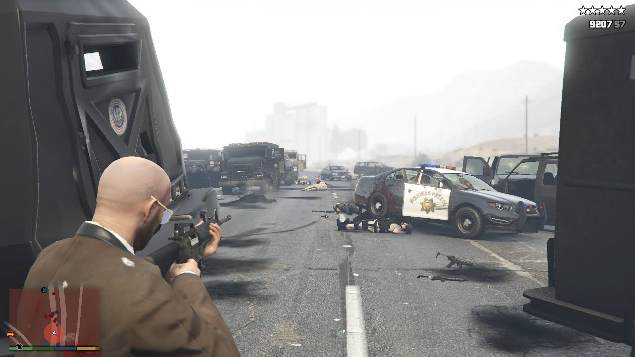 GTA V Humane Labs Rampage + Epic Five Star Escaped(VE:DGA 4.3.5)