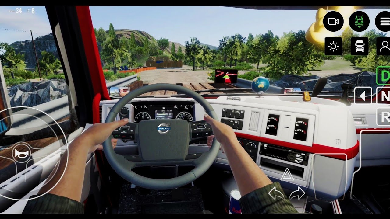🚚Truck Simulator Big Rigs New Update 🛣 Logs delivery to Yakima with hands animation✅️ULTRA GRAPHICS