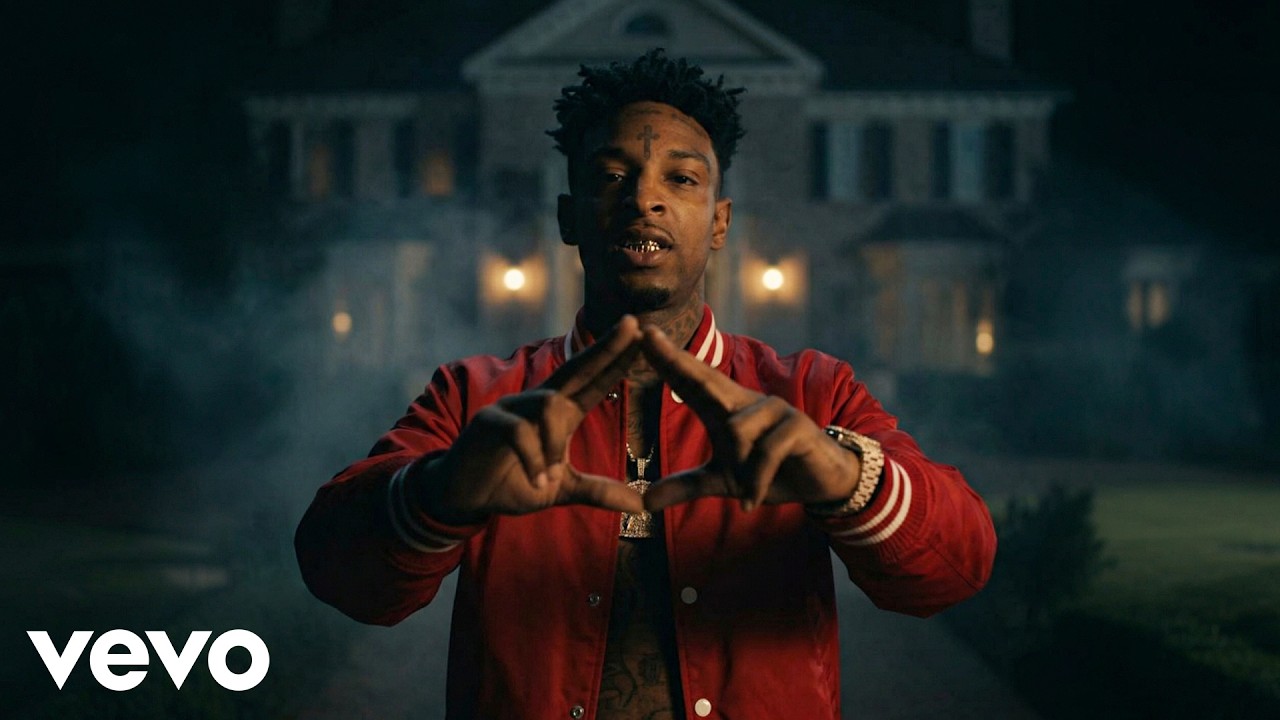 21 Savage ft. Key Glock - More Checks (Music Video)