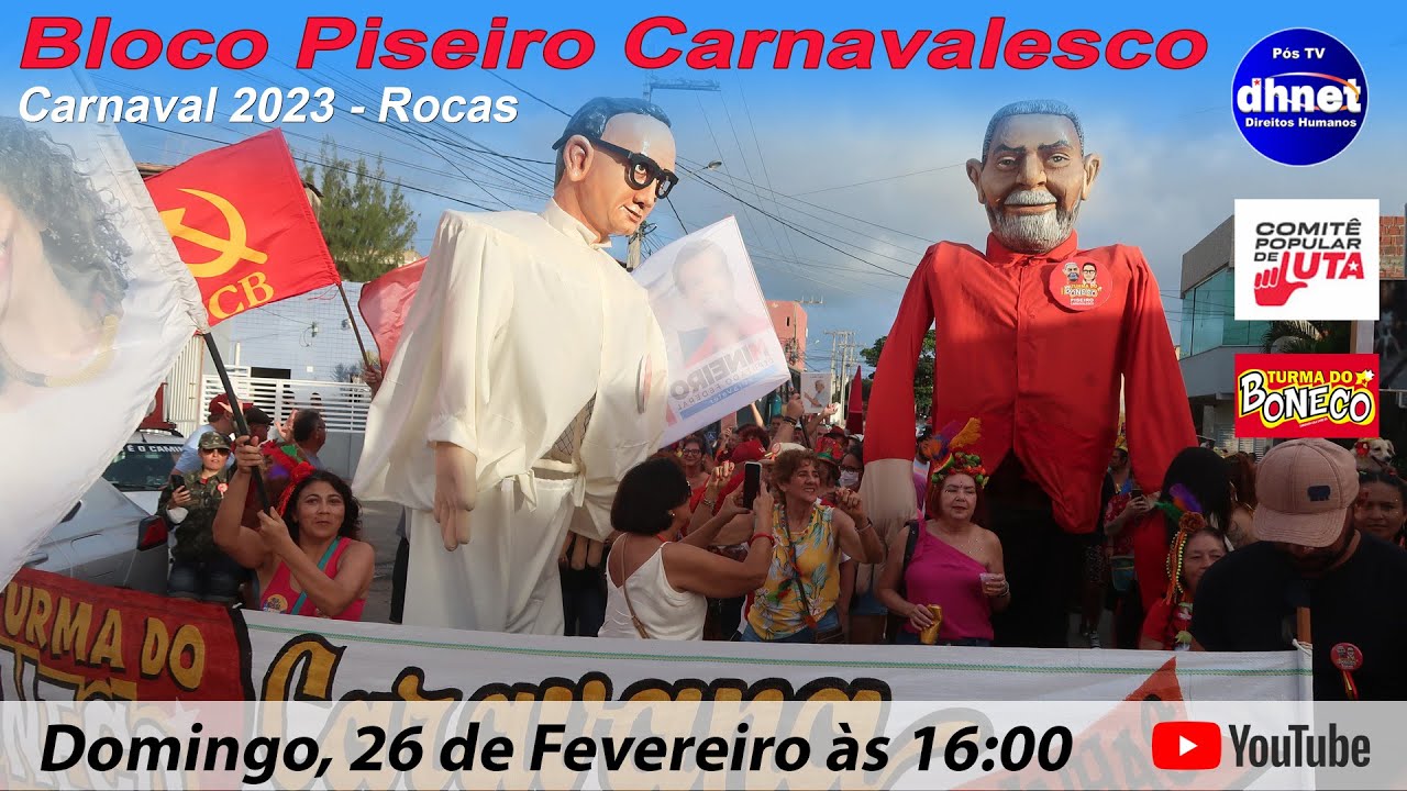 Assista o Piseiro Carnavalesco Turma do Boneco na Pós TV DHnet - 25.02.2023