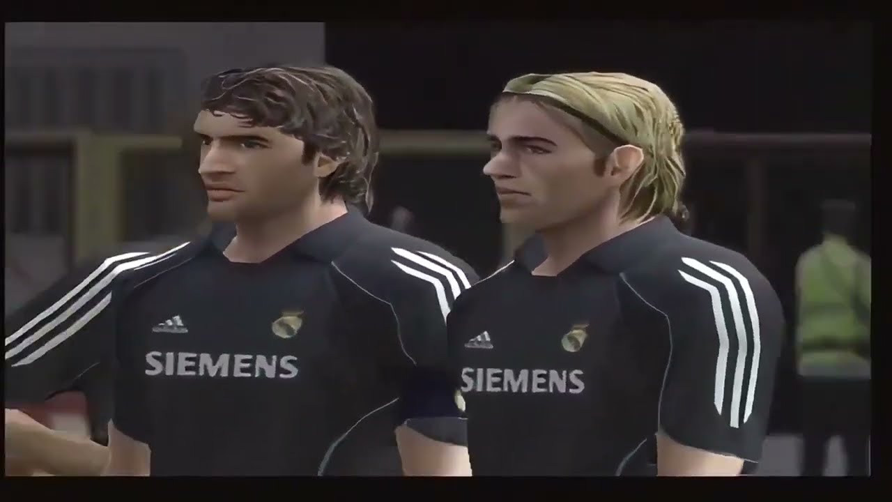 PRO EVOLUTION SOCCER 5 juventus turin vs real madrid OG XBOX (GAMEPLAY)