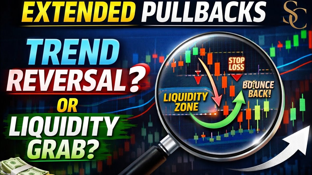 Extended Pullbacks Part 3: Why Deep Pullbacks Aren&rsquo;t Trend Reversals #SmartMoney #ICTConcept #forex