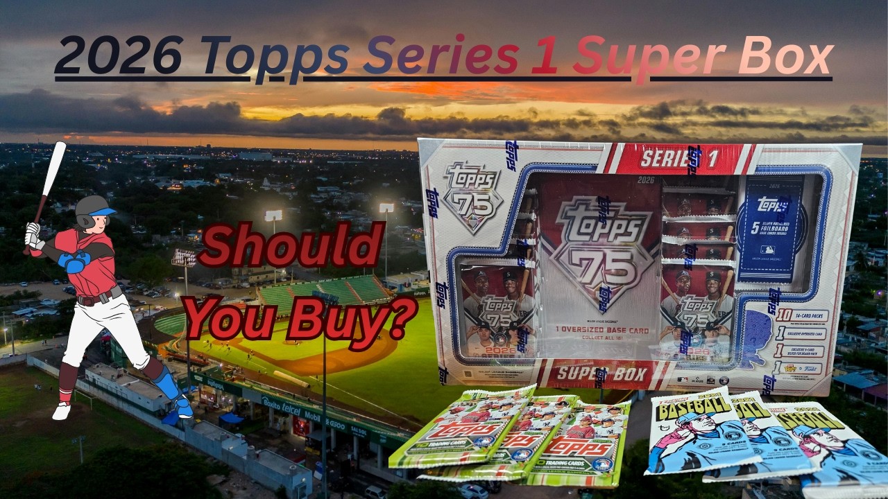 Gold RC Insert /50 2026 Topps Series 1 Super Box