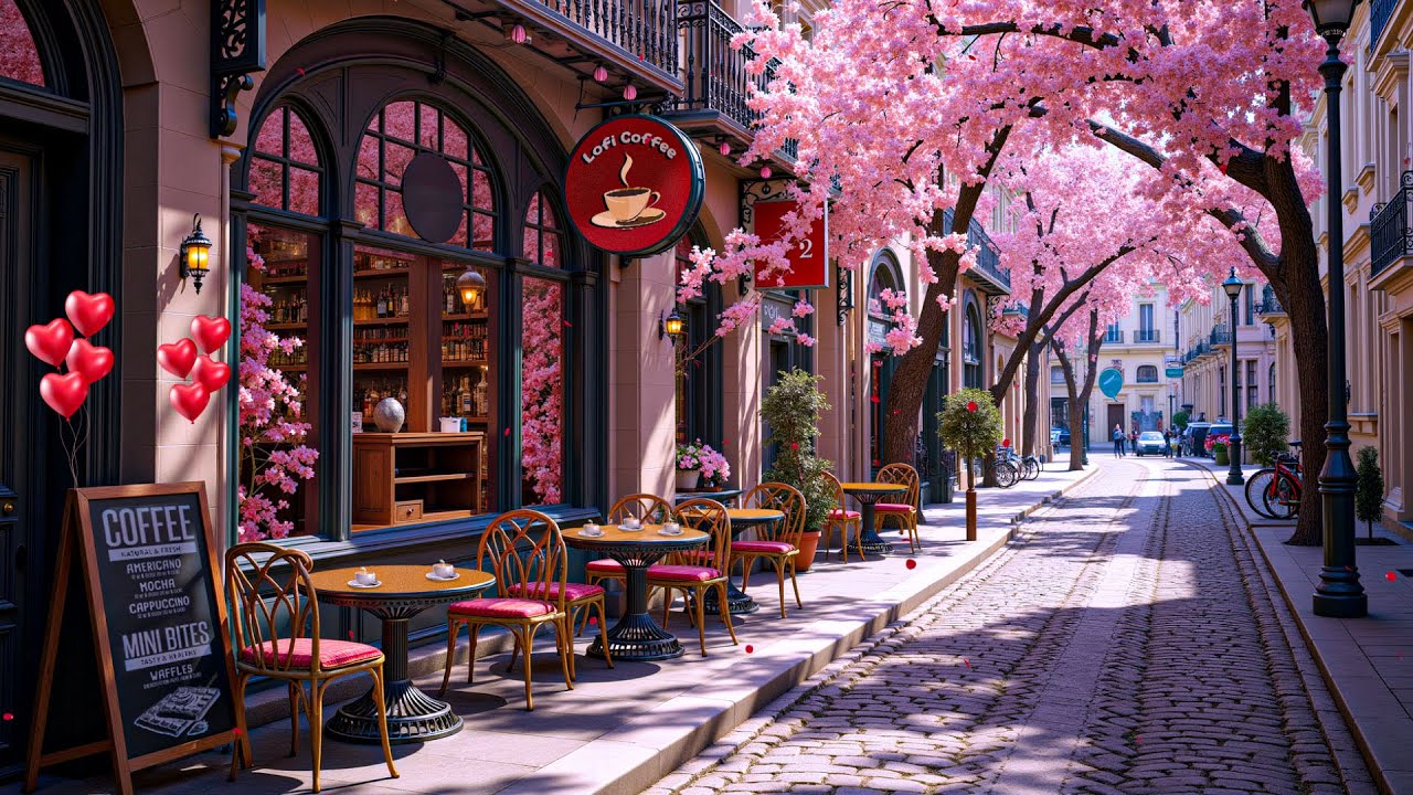 Valentine’s Day Mix 💖 Lofi Cafe Vibes ☕ Lo-fi Hip hop Music to Relax/Calm/Heal 💕 with Lofi Coffee ☕💌