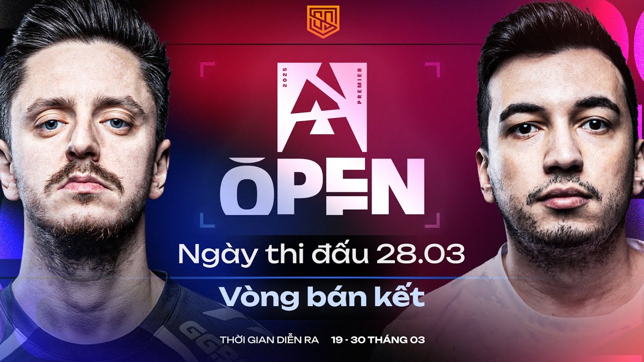 🏆 500Bros | BLAST Open Lisbon 2025 - Vòng bán kết | Mouz vs Eternal Fire, Vitality vs Spirit