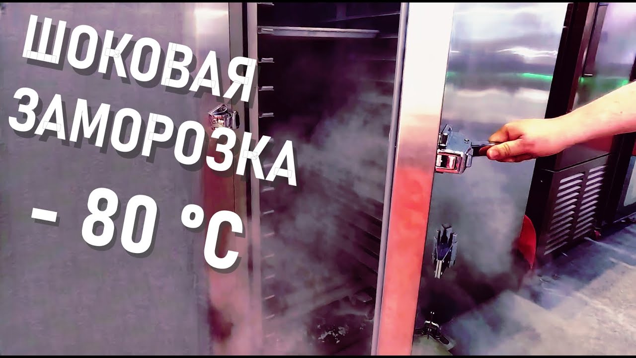 Шоковая заморозка из Китая Экстренное замораживание до -80°C