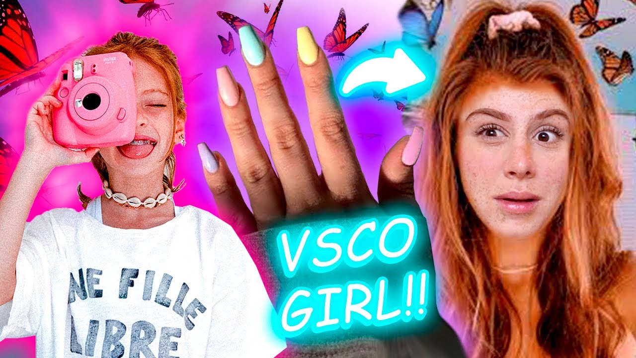 A minha SOBRINHA me TRANSFORMOU em VSCO GIRL!