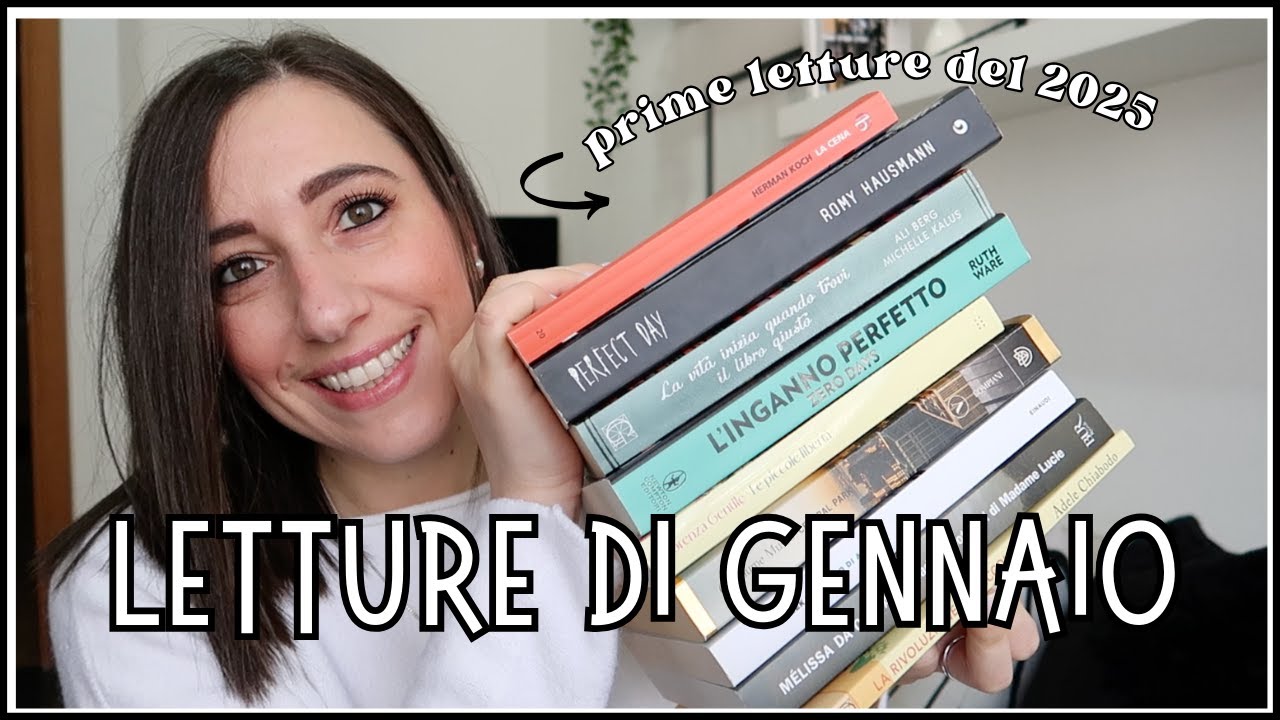 Prime letture del 2025 📚 WRAP UP GENNAIO