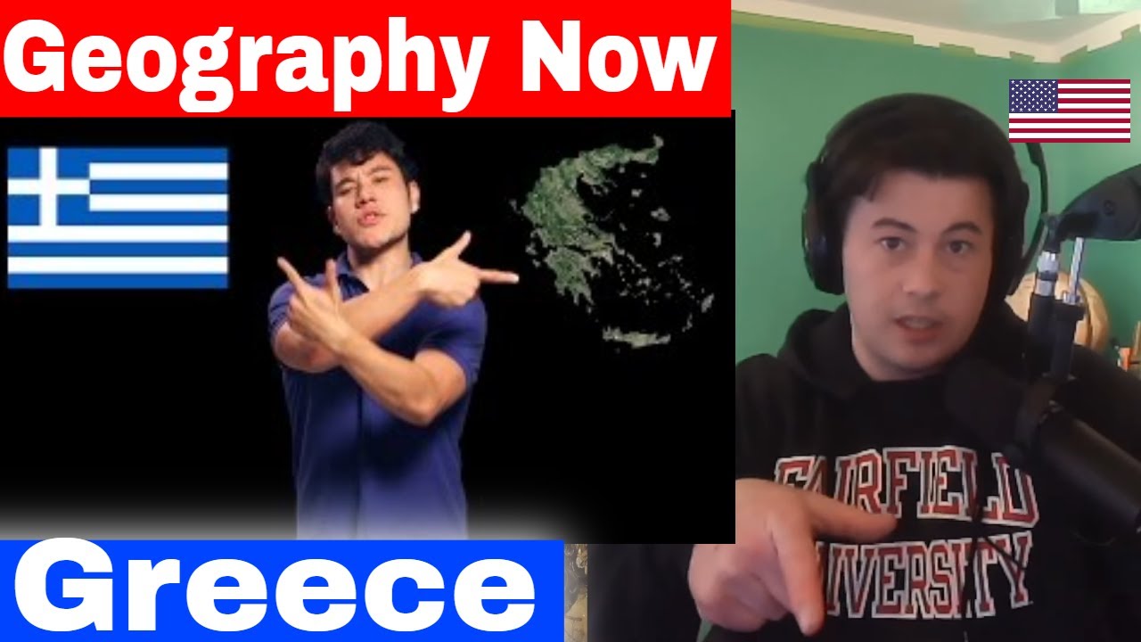 American Reacts Geography Now! Greece