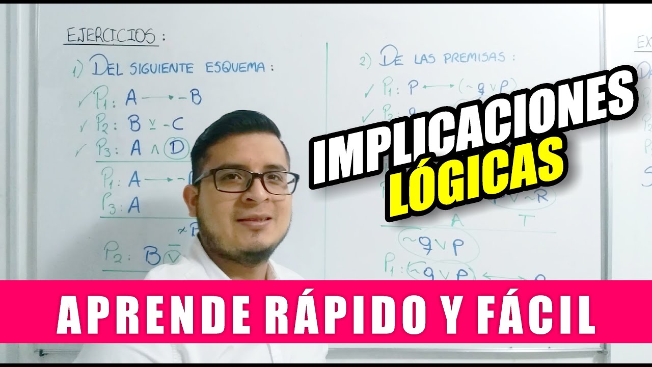 IMPLICACIONES LÓGICAS / APRENDERÁS FÁCIL Y RÁPIDO