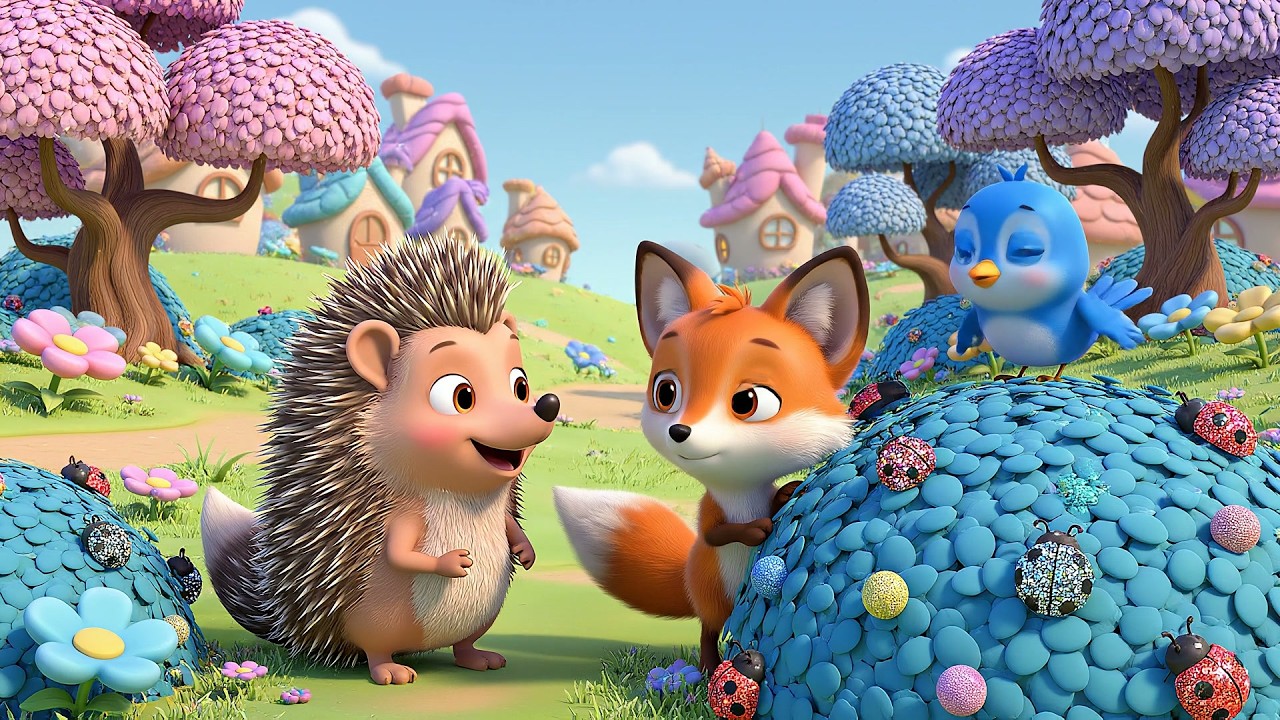 Baby Hedgehog Snuffles Sniff Sniff Sniff | Nature Discovery & Sensory Kids Song
