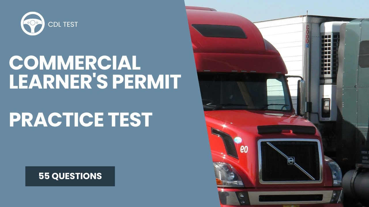Commercial Learner's Permit Practice Test ‐ 2026 Questions and Answers