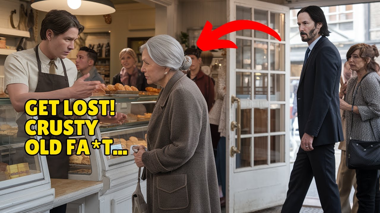 Elderly Woman Gets Thrown Out of a Bakery&mdash;Then Keanu Reeves Walks In!