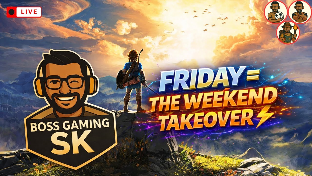 🔴 LIVE:  Friday Power Session💥 | 🎮Back-to-Back Games, Nonstop Action🚀 – 5700X3D + 4060 8gb