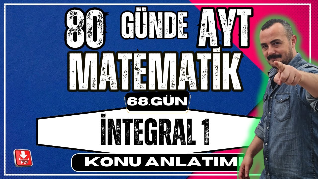 🟥 İNTEGRAL 1 ✅  Diferansiyel Kavramı| 80 Günde AYT Matematik | AYT Matematik Kampı