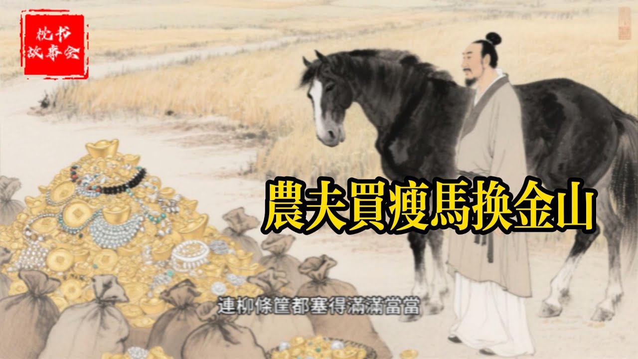 《農夫買瘦馬竟吐出人話！埋藏5年的秘密讓全村跪地喊神仙》#民間故事#靈獸報恩#因果報應#傳統文化#善有善報#奇聞軼事