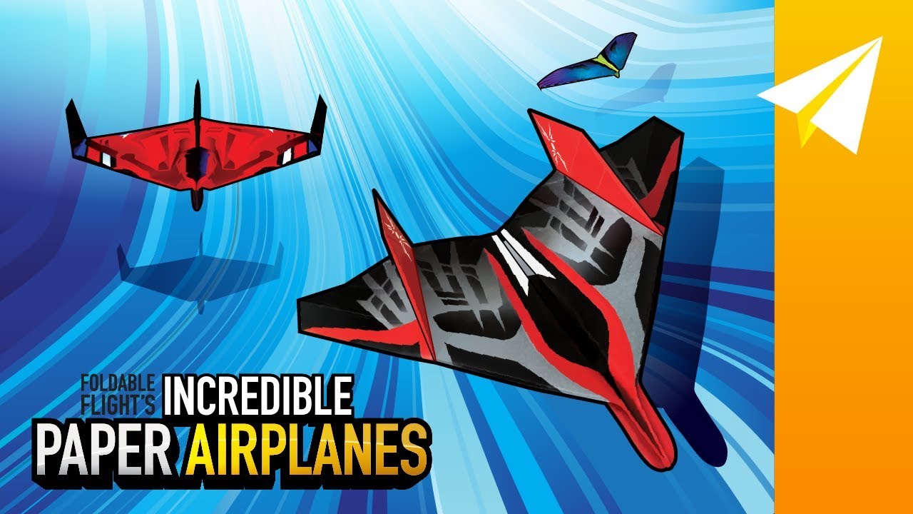 Foldable Flight's Incredible Paper Airplanes coming to Kickstarter