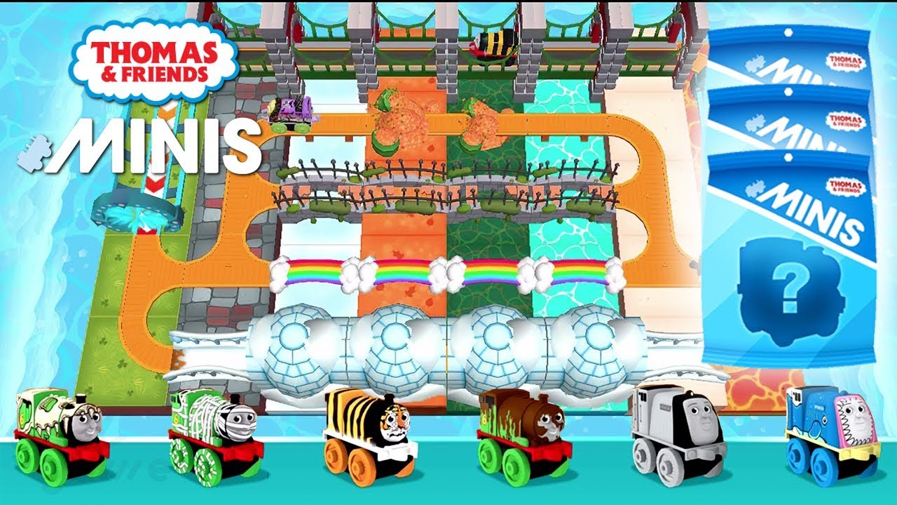 Thomas and Friends Minis - Four Seasons Igloo Train Tracks! ★ iOS / Android app (By Budge)
