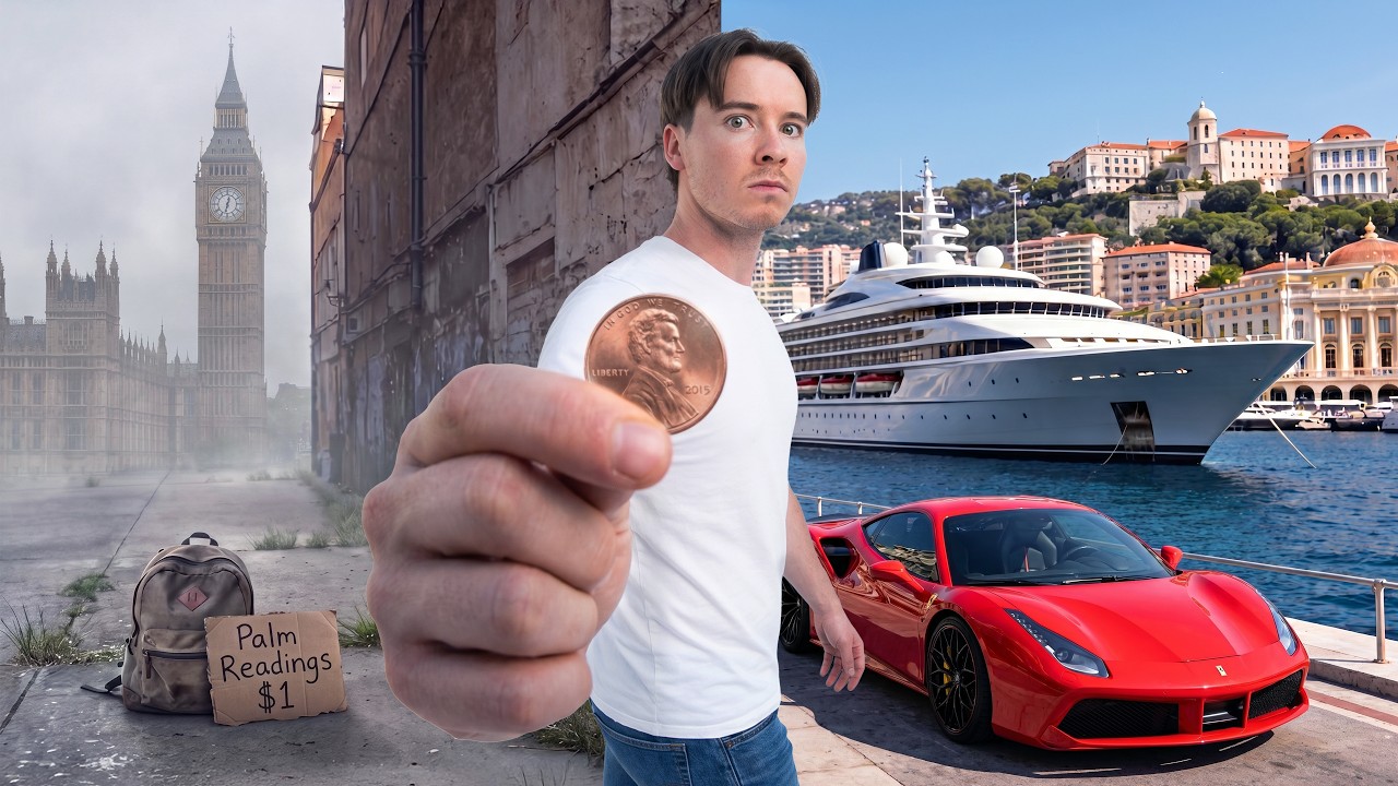 I Crossed Europe with $0.01 (and made $10,000)