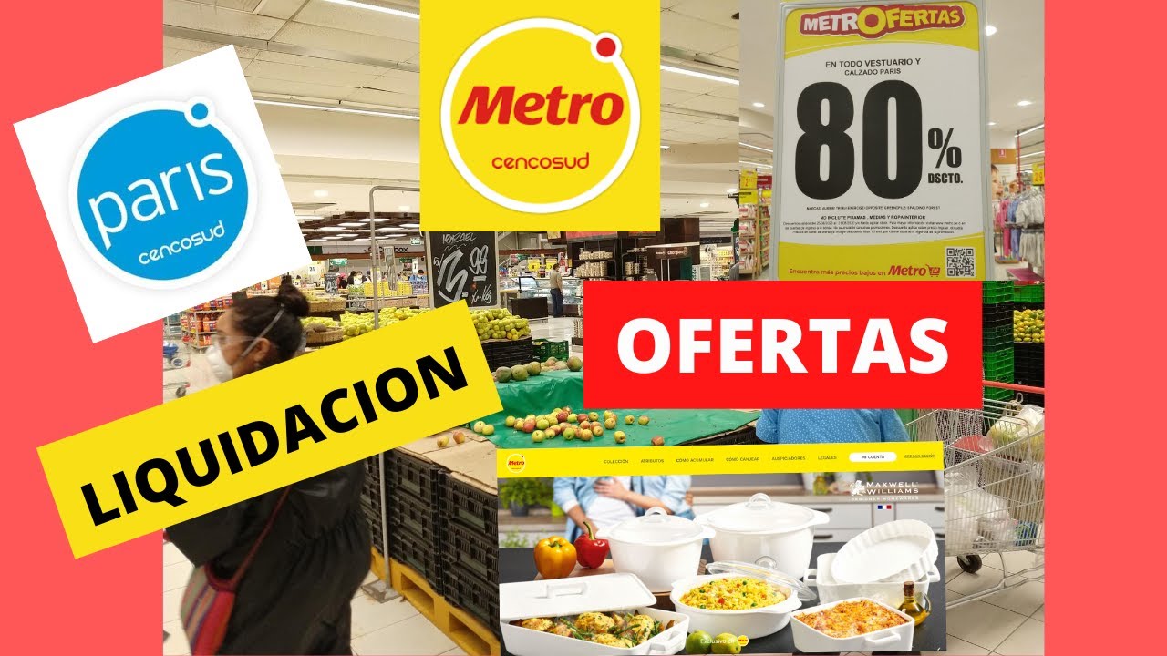 LIQUIDACIÓN PARIS en METRO 💙😱💛 🚨80% DSCTO🚨 🤩 OFERTAS METRO HOY 🎁80% DSCTO✨Plaza Lima Sur❤️LIMA PERÚ