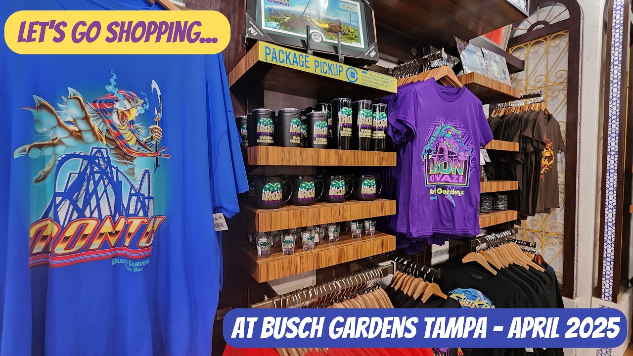 The Ultimate Guide to Busch Gardens Tampa Merchandise for 2025!