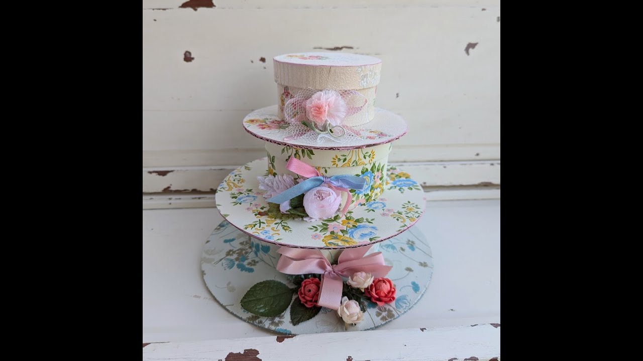 How to Make Vintage-Inspired Hat Candy Boxes