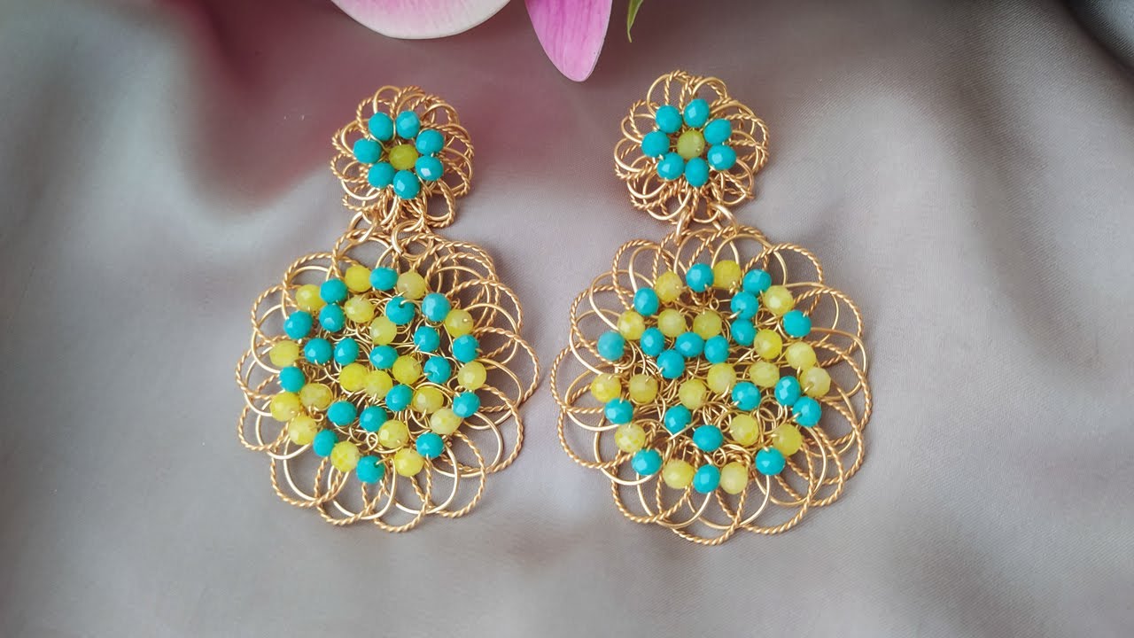 Cómo Hacer Aretes En Técnica De Ondas