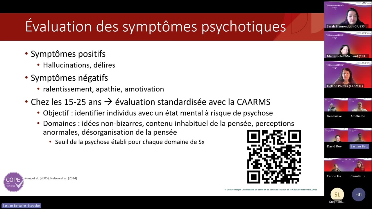 Troubles psychotiques et trouble de la personnalité