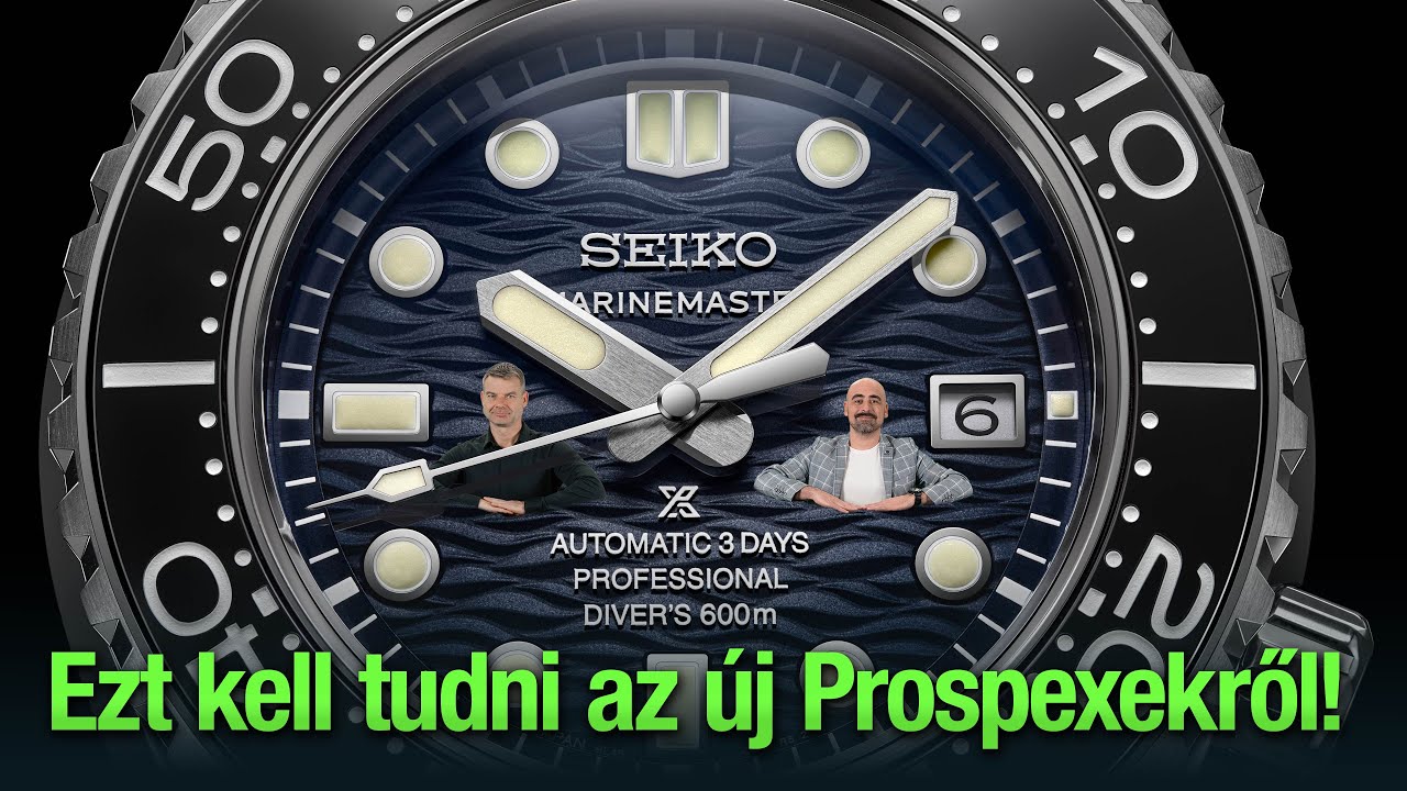 Ezt kell tudni az új Prospexekről! Seiko Boutique TV S05E33
