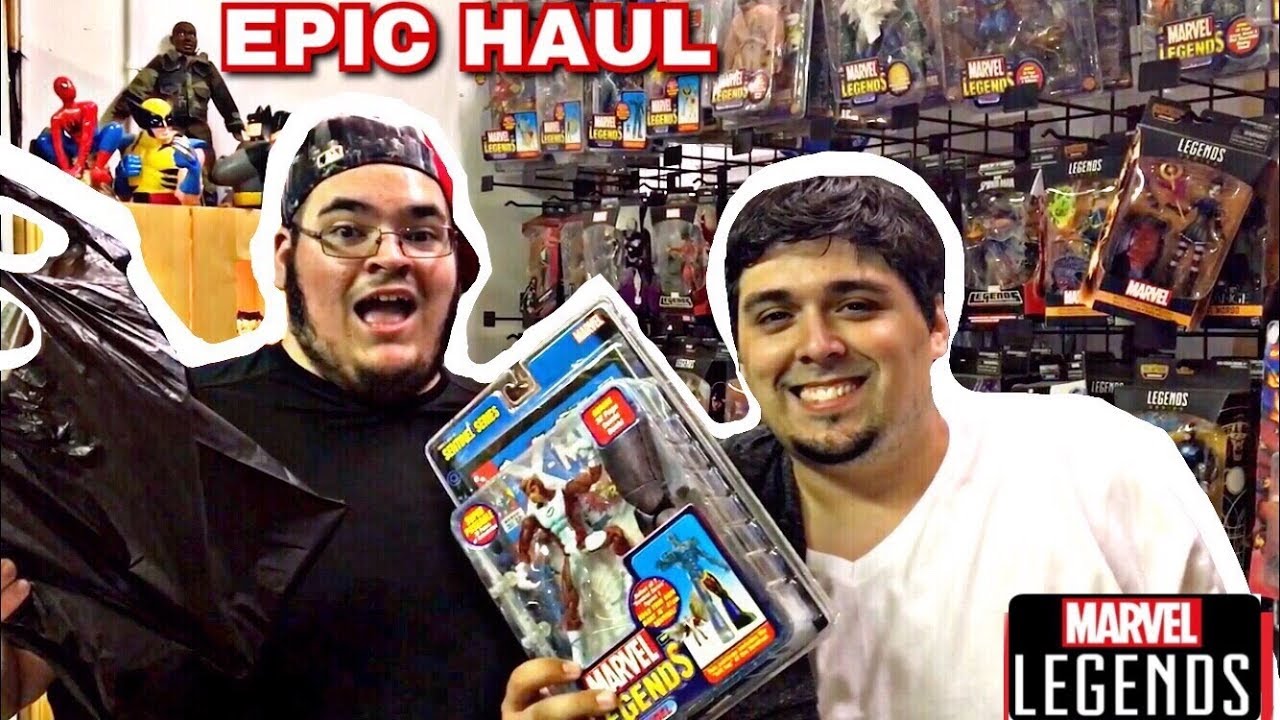 EPISODE 145 - EPIC TOY HUNTING AT A FLEA MARKET FOR MARVEL LEGENDS & MORE!