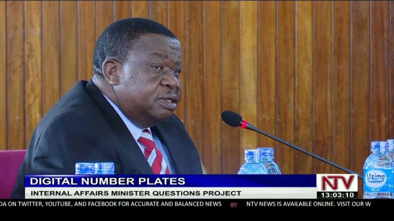 Internal Affairs Minister questions digital number plates project