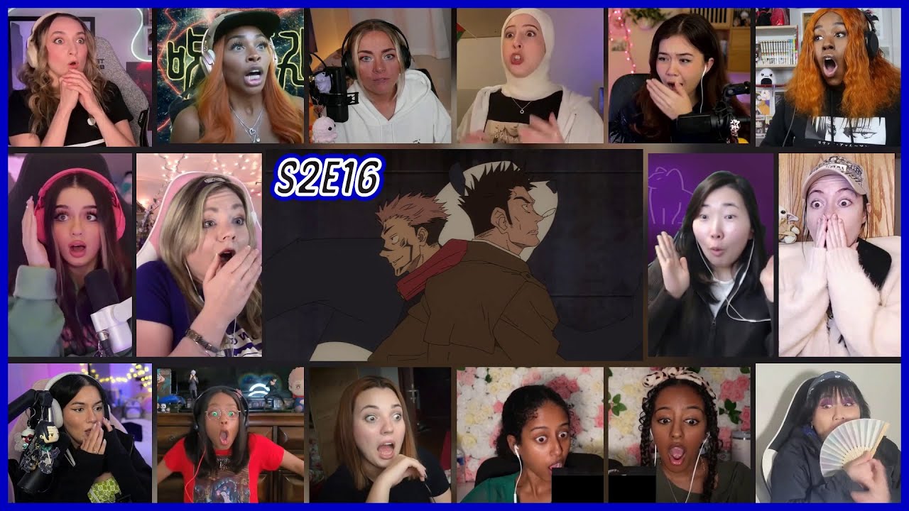 Jujutsu Kaisen Season 2 Episode 16 Girls Reaction Mashup | Shibuya Incident Arc Ep 11