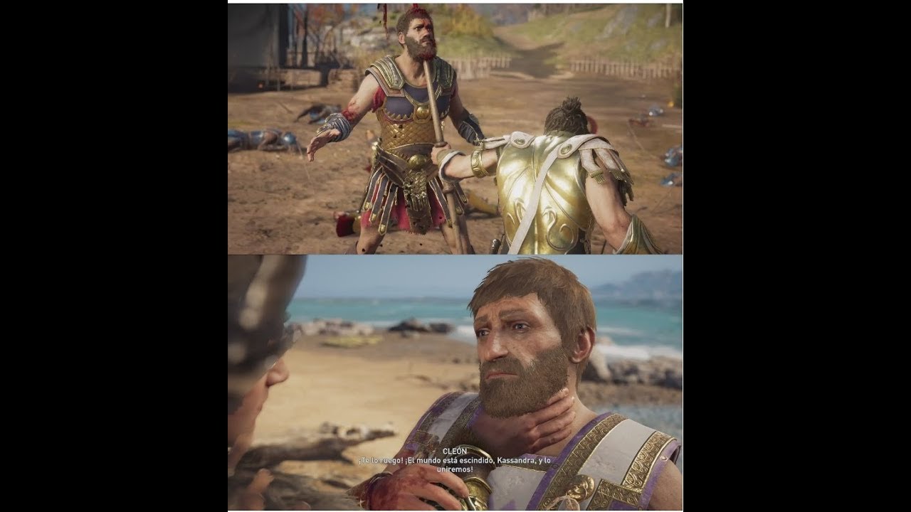 ASSASSINS CREED ODYSSEY LA MUERTE DE BRASIDAS Y CLEON