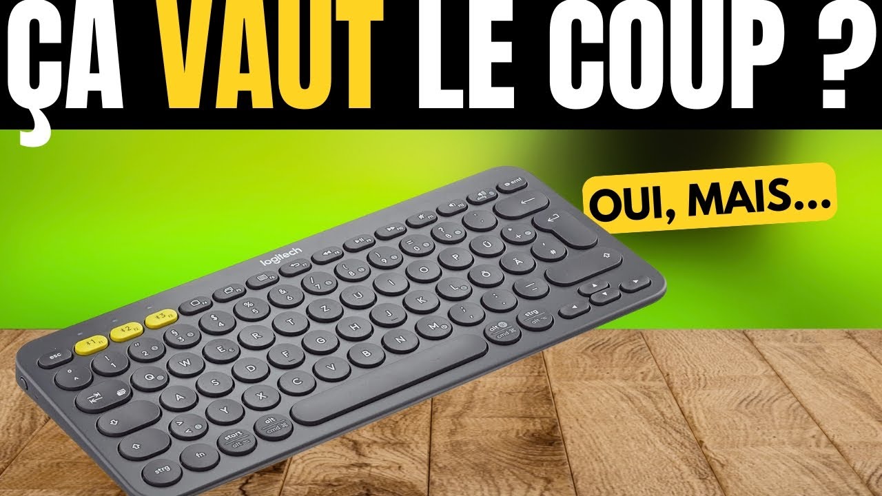 Logitech K380 Clavier Bluetooth Sans Fil Multi-Appareils &ndash; Easy Switch, Raccourcis Windows & Apple