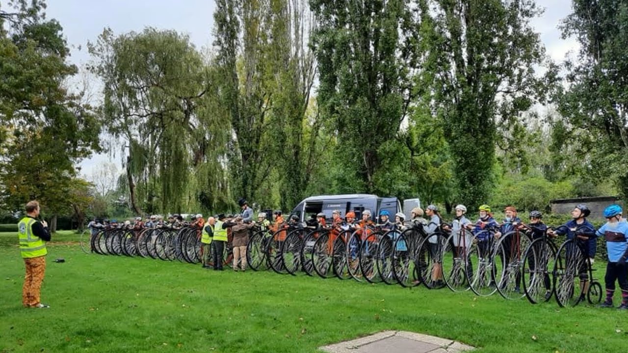 Veteran-Cycle Club video archive - Penny Farthing Guinness World Records Extravaganza