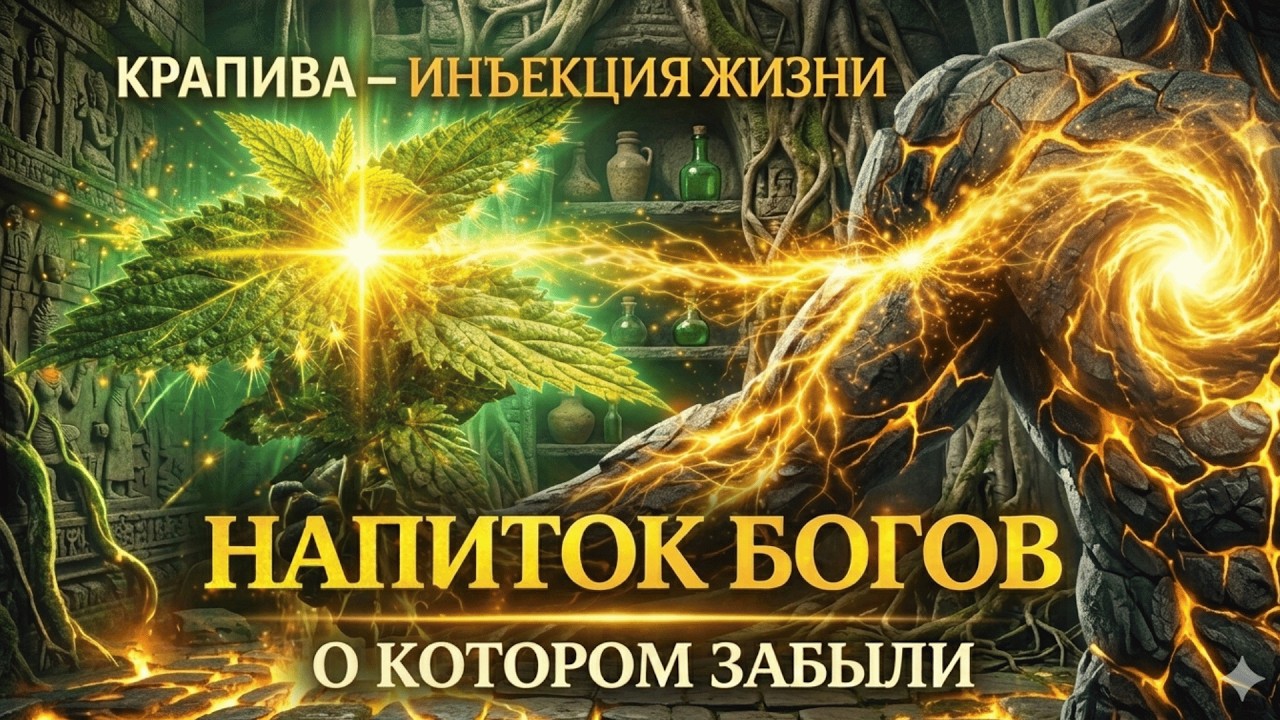 Зелёная кровь ЗемлиПочему молекула крапивы идентична нашей — разница в одном атоме. | забытая кухня