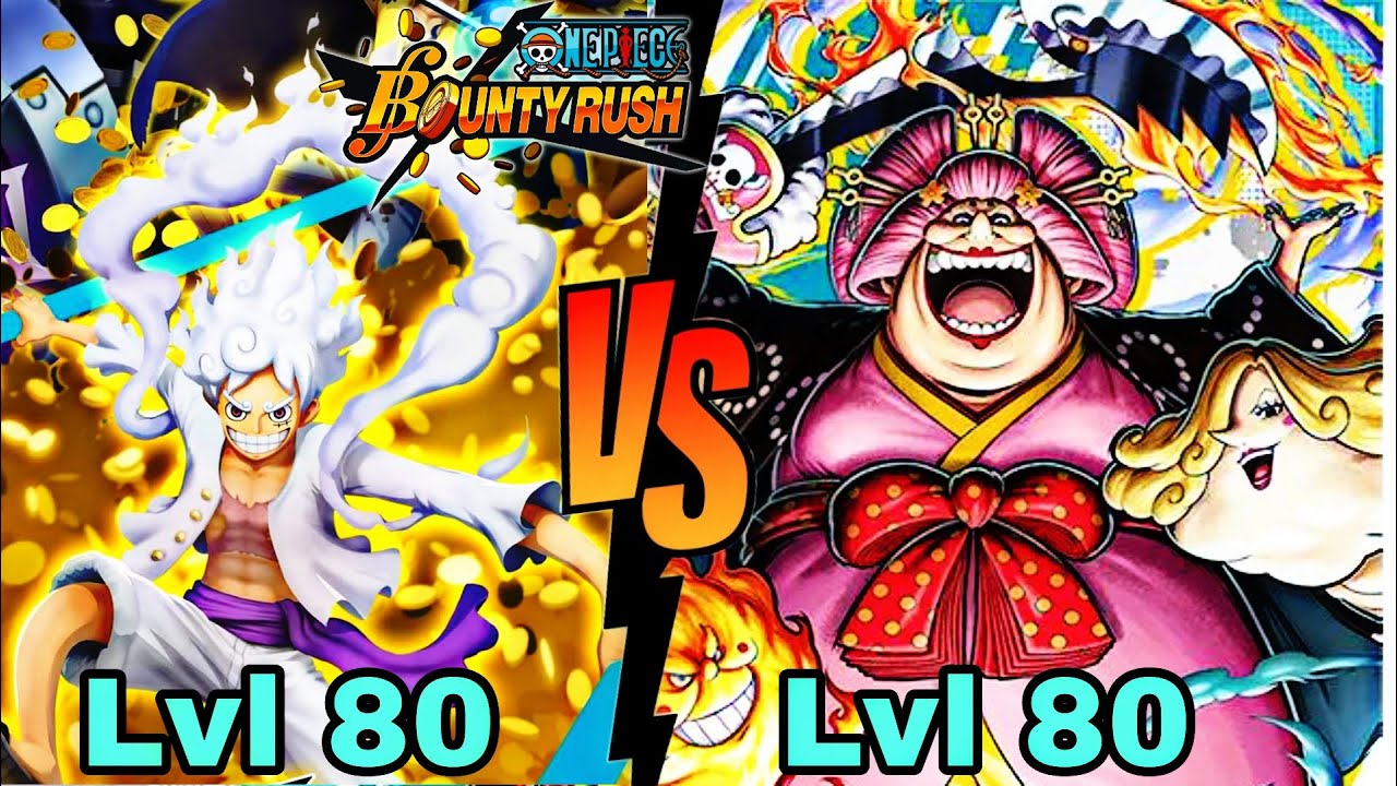 Who is better defender 🤔 Ex Gear 5 Luffy vs Ex oni Big mom 1 VS 1 OPBR