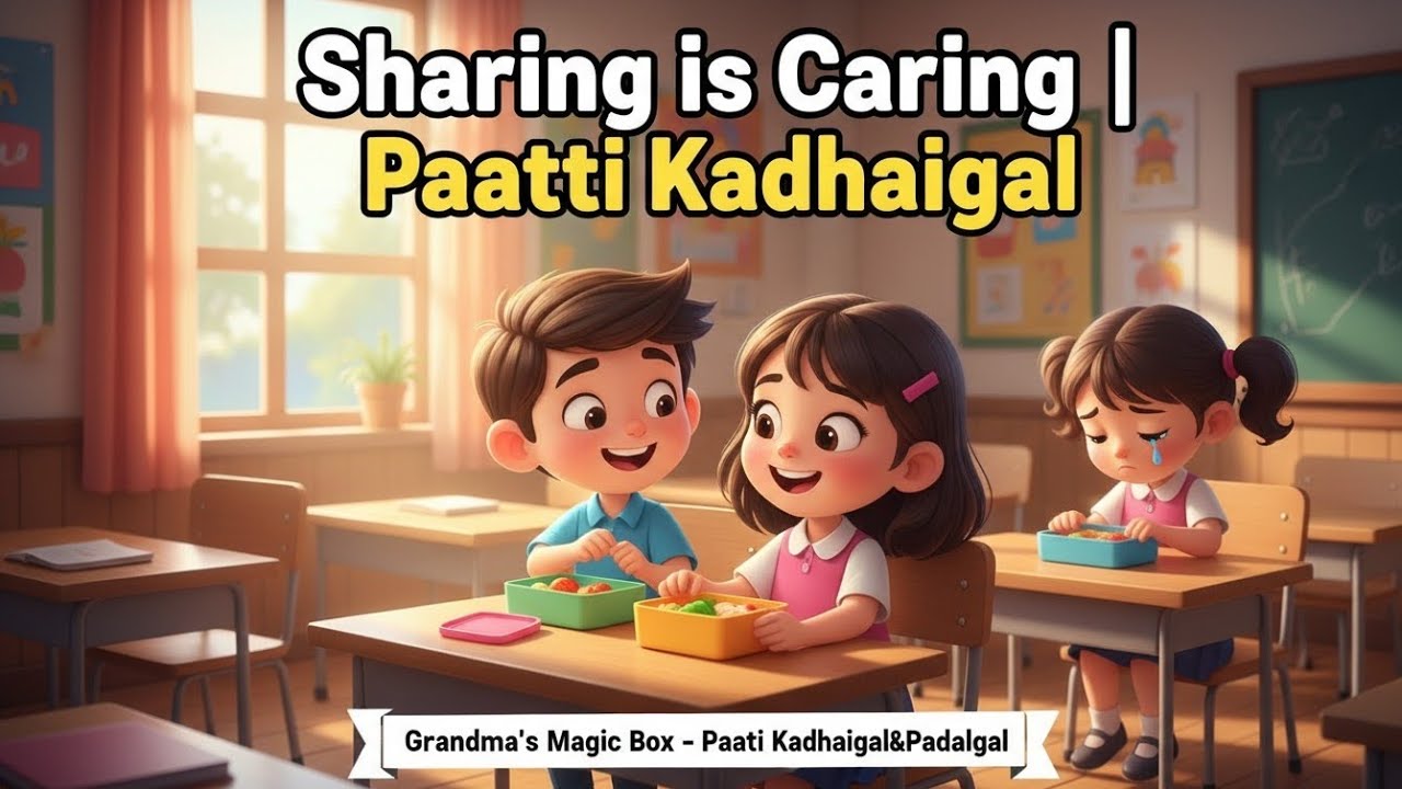 “Sharing is Caring |@Grandma’s Magic Box – பாட்டி கதைகள் & பாடல்கள்
