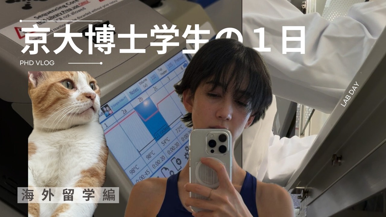 京大博士課程の1日 🧪 アブダビ留学編 | 研究に使える便利ツール ft. @ResearchFlow