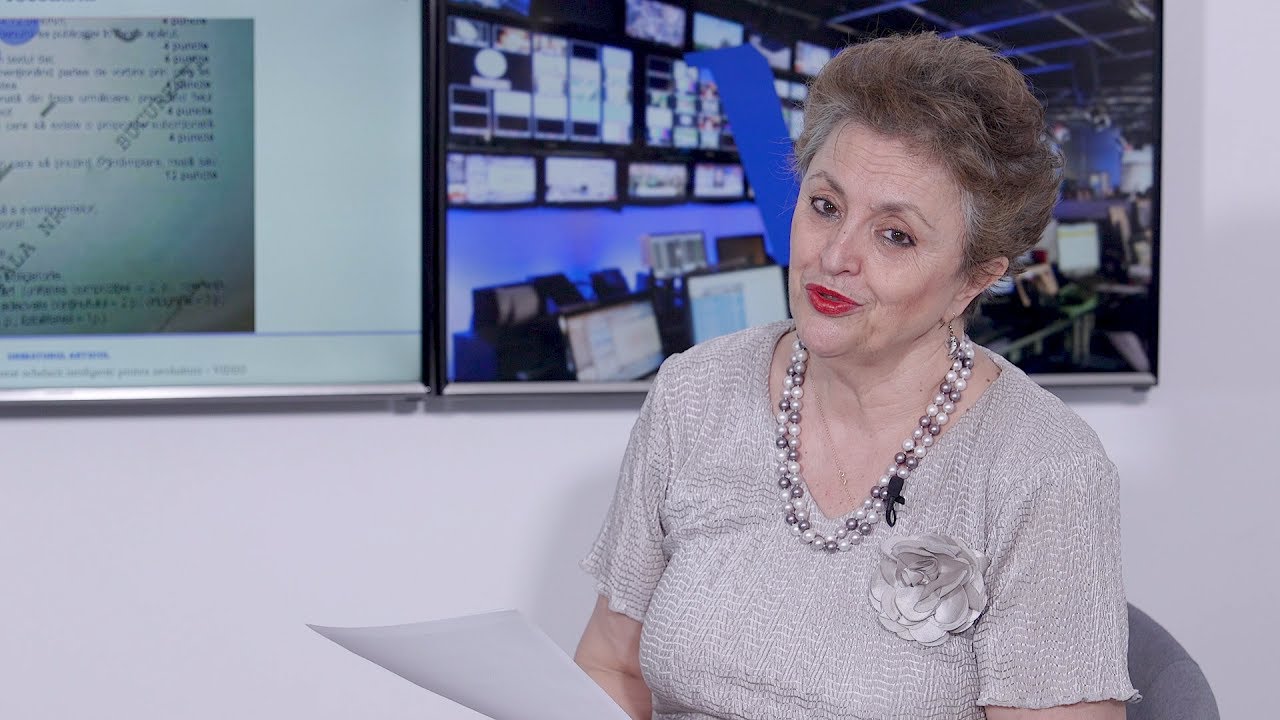 EVALUAREA NAȚIONALĂ 2017 - Limba Română - Ecaterina Stanca, profesoară