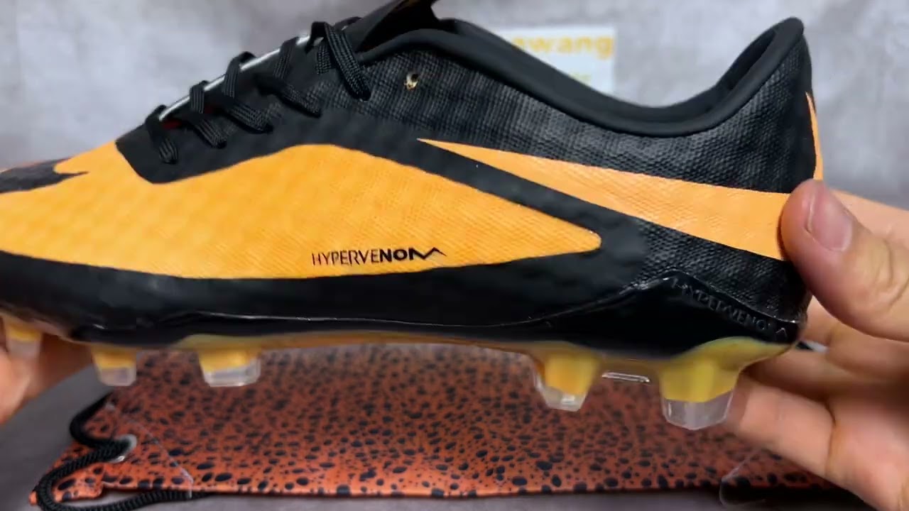 Nike Hypervenom Phantom 1 FG Black Bright Citrus (2025)