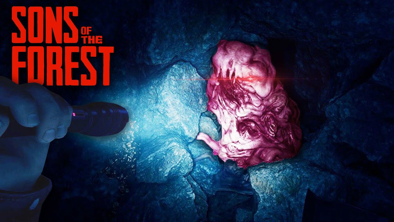 Exploring a Cave Filled with MUTANTS - Sons of the Forest Episode 3