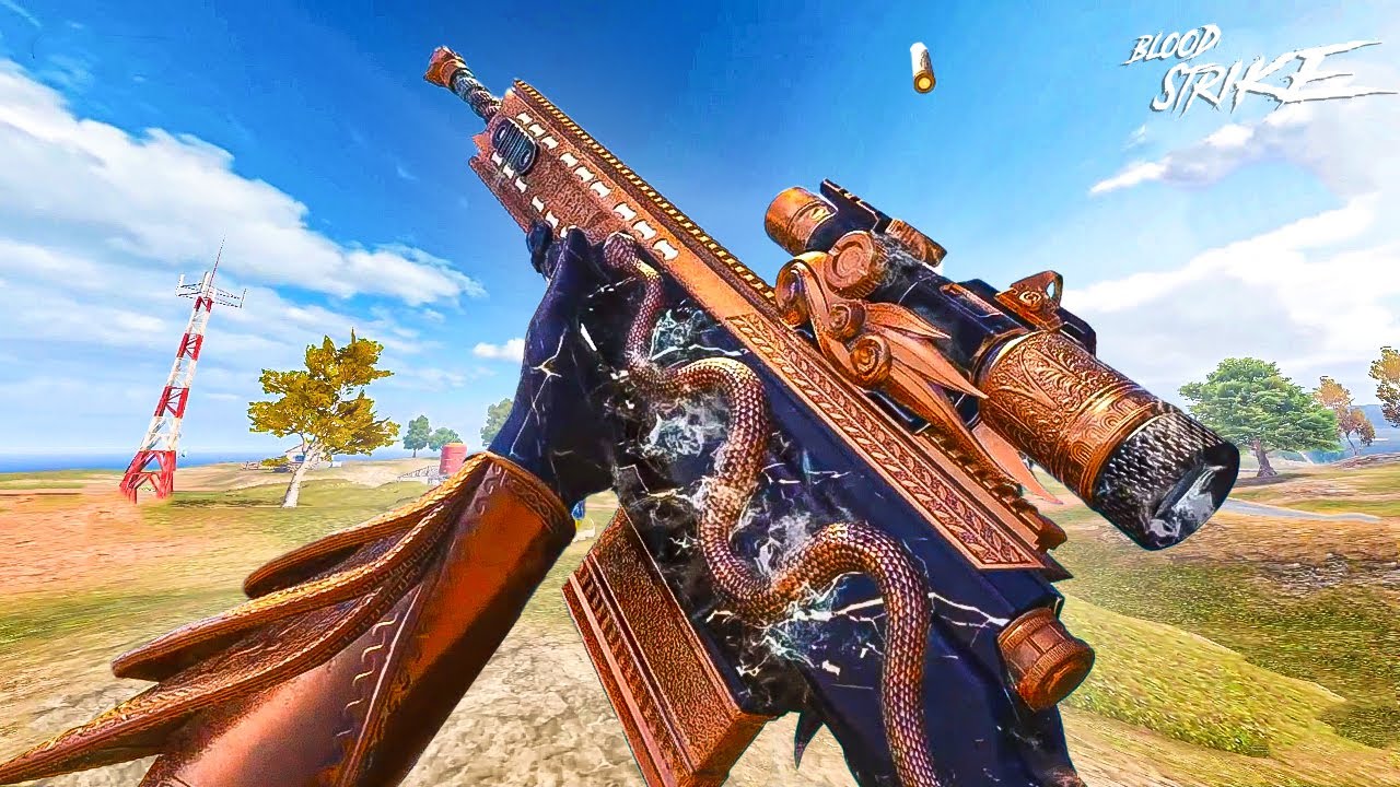 BLOOD STRIKE - BEST SNIPING KALA on Deserted Valley ULTRA GRAPHICS 4k