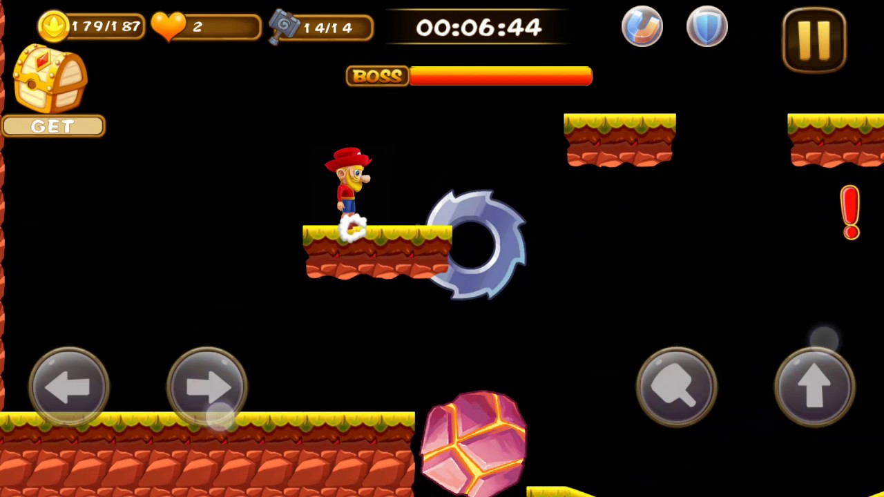 Super Adventure Of Jabber (ONLY BOSS) World 6 / Level 15