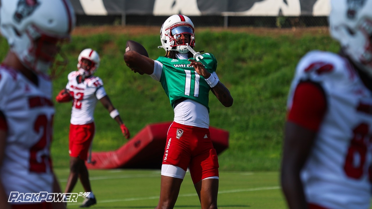 NC State QB CJ Bailey on playing UVA Week Zero 'It's our first real test of how our season will go'