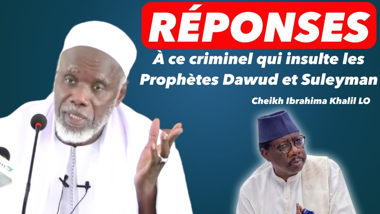 Cheikh Ibrahima Khalil LO corrige Moustapha SY